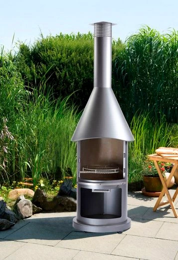 Buschbeck Grillkamin Auckland Prestige, BxTxH: 65x65x230 cm